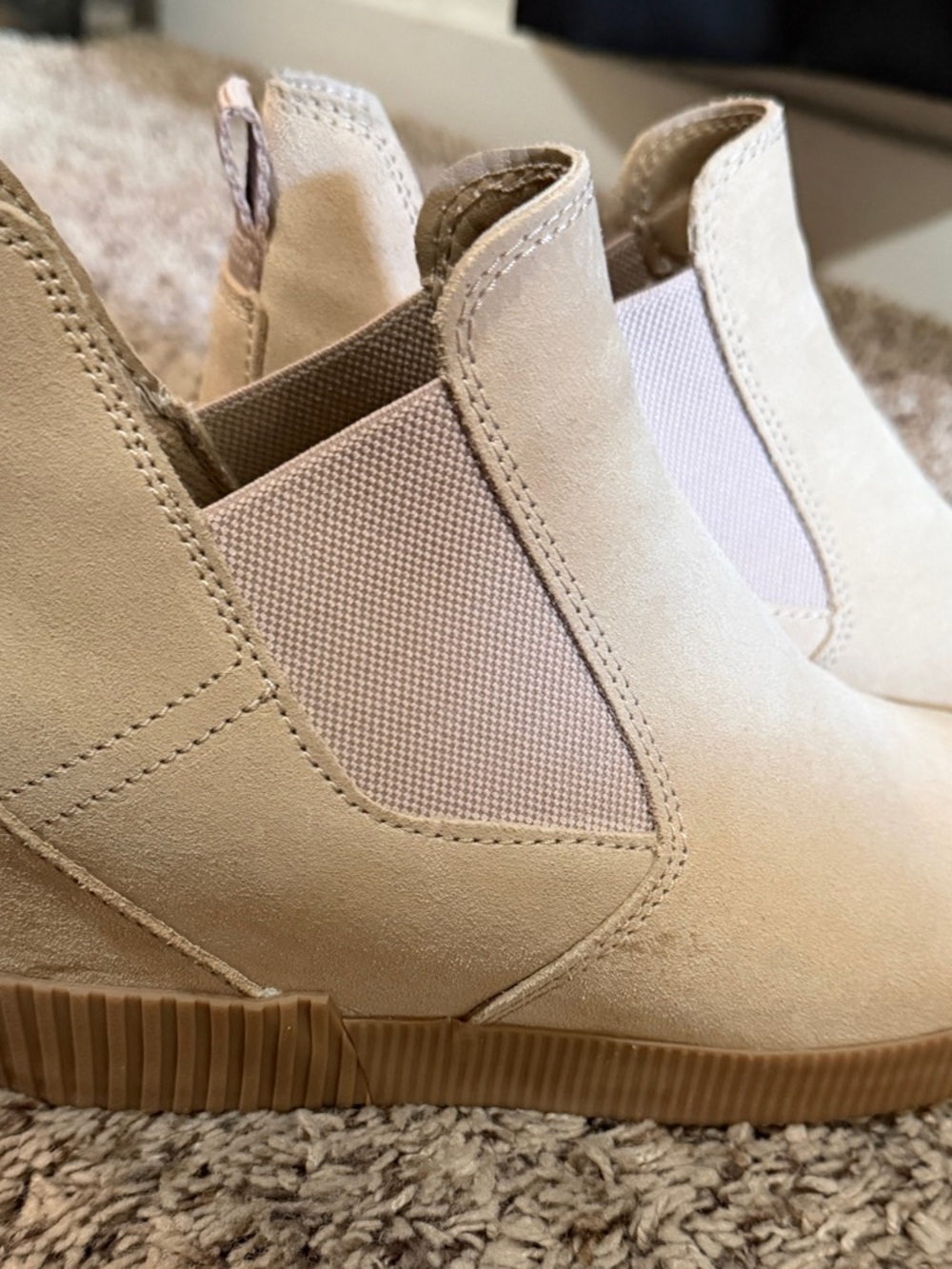 Sorel Chelsea Ankle Boots - Light Beige